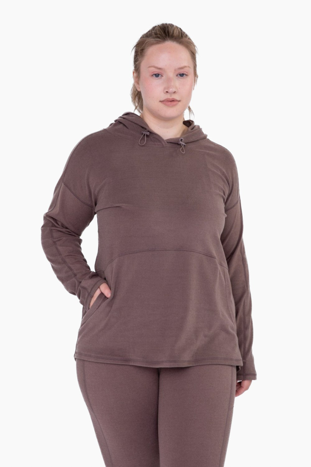 Super Soft Brushed Hooded Top